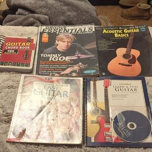 Guitar Instructional Books and CD Sets
